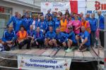 Fast 100 Personen geh&ouml;rten zum Organisationsteam der Gaensefurther Sportbewegung. Hinzu kamen viele externe Helfer.  