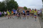 Start des 4. Solvay-Cup Laufes &uuml;ber 5 bzw. 12 Kilometer.