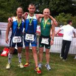 Thomas und Janko sind mit ihrer Leistung auf der Mittelstrecke sehr zufrieden. Thomas und Janko sind mit ihrer Leistung auf der Mittelstrecke sehr zufrieden.