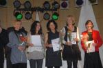 Unter den Platzierten der Altersklasse w40 war die Gaensefurther Sportbewegung stark vertreten. v.l. Petra Becker, Jana Berger, Sabine B&ouml;rner, Ina Sch&ouml;ler (ZLG Atzendorf) und Anne Handrich (Zerbst).