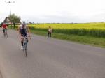 Die hochsommerlichen Temperaturen verlangten den Sportlern einiges ab. Toralf Schmidtschneider bew&auml;ltigte die 22km Radstrecke in 48,13 Minuten.