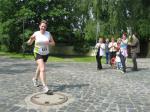 Man sieht es ihr an - Renate Liedtke genie&szlig;t den Lauf.