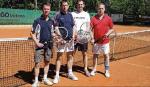 Die Herren 40 mit (v.l.) Ronny Selig, Christian Schrader, Michael Busse und Mike Prüfer blieben auf Platz fünf. Die Herren 40 mit (v.l.) Ronny Selig, Christian Schrader, Michael Busse und Mike Prüfer blieben auf Platz fünf.