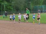 800m Staffellauf  mit Laura Otto (2.v.l.).