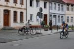 Die 40 Kilometer lange Radstrecke führt mitten durch den Ort Arendsee.