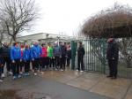 Oberbürgermeister Rene Zok startet  den letzten Lauf des Jahres in Staßfurt.