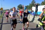 Anja Ziegler aus Bernburg war gerne wieder einmal mit ihren ehemaligen Teamgefährten von den Bode-Runners am Start über die Königsdisziplin.