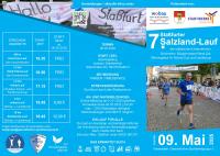 Flyer mit Ausschreibung 7. Salzlandlauf_S1