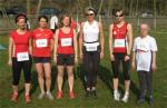 Die weibliche Fraktion der Staßfurter Läufer konnte am Ende mit 4 Podestplätzen aufwarten. V.l. Sabine Börner, Isa Höber, Annegret Wille, Ilka Barteld-Pfeiffer, Juliane Meyer, Heidi Rabenstein.