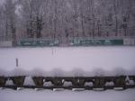So viel Schnee wie im Januar 2010 hat die Tennisanlage schon lange nicht mehr gesehen.