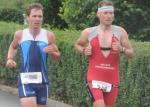 Die Zehn-Kilometer-Laufstrecke absolvierte Daniel in Begleitung eines Sportfreundes aus Ebendorf. 