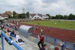 Im Stadion des TSV Leuna fanden die Athleten gute Wettkampfbedingungen vor. 