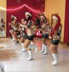 Die Mädchen der Dance-Factory führten auf der Kinderweihnachtsfeier
ihr schönes Weihnachtsprogramm auf. Foto:
Stadtverwaltung Egeln 