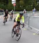 Die Triathleten hatten in Berlin eine 88 km lange Radstrecke zu absolvieren.
