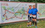 Christa und Harald Fümel liefen in Berlin den Halbmarathon über 21,1 Kilometer. Die Freude, dass der Lauf stattfinden konnte ist ihnen wahrlich anzusehen.