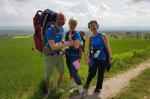 Während Jens-Uwe Börner an zwei Tagen den Huy bei Halberstadt auf insgesamt 55 Laufkilometern immer wieder laufend überquert, wandert der Rest der Familie jeden Tag zehn Kilometer über den wunderschönen Höhenzug im Vorharz.