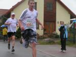 Mark Klauß und Vater Lutz nahmen den Lauf als Vorbereitung für ihren geplanten Halbmarathon. Foto: Almuth Steinhoff