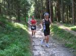 Sabine und Elke Kuhn aus Ilmenau - beide liefen immer gemeinsam und teilten sich nach 168,3 km und 20:57,03 Stunden den 4. Platz.