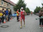 Detlef Schäfer lief die 10 km lange Strecke in 43:20 Minuten. Am Ende wurde er Fünfter seiner Altersklasse. 