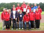 Die Teilnehmer unseres Vereins am 12. Lauf des Läufercups Sachsen-Anhalt in Wolmirstedt.
