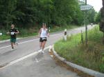 Gut drauf war auch Petra Becker. Sie lief die 13,6 km Strecke.