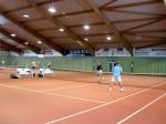 Bereits zum zweiten Mal führte die Tennisabteilung unseres Vereins ein Neujahrsturnier im abb Sportcentrum in Gaensefurth durch.
