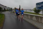 Lutz Klauß, Sabine Börner und Sylvia Köhn (v.l.) absolvierten gemeinsam die 13,26 km Distanz.