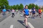 In Hamburg startete Sylvia Köhn zum zweiten Mal über die Marathondistanz von 42,195 Kilometern. Bei dieser Auflage erzielte sie mit 04:01:16 eine neue persönliche Bestzeit.