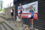 Emily Siebert erk&auml;mpfte sich beim Vier-Kilometer-Sommerlauf den dritten Platz in der Gesamtwertung unter den weiblichen Startern.