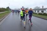 Sandra Homann und Kirsten Geist (v.l.) waren über die Halbmarathondistanz die schnellsten Gaensefurther.