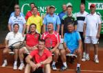 Die Teilnehmer an der Vereinsmeisterschaft 2012 (im gelben T-Shirt der neue Vereinsmeister Ronny Selig).