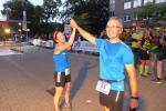 Geschafft! J&uuml;rgen G&uuml;nther und Sabine B&ouml;rner, die in ihrer Altersklasse den 3. Podestplatz eroberte, mit gl&uuml;cklichen Gesichtern.  