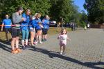 Mit Bravour meistert der L&auml;ufernachwuchs die 600-Meter-Distanz. Die Bode-Runners der Gaensefurther Sportbewegung sind begeistert und feuern die Kids ordentlich an.