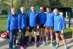 Wollten sich den Lauf durch den sch&ouml;nen Herrenkrugpark nicht entgehen lassen v.l. Renate Liedtke, Sibylle Sch&auml;per, J&ouml;rg Sch&auml;per, Claudia Meier, Dirk Meier, Jens-Uwe B&ouml;rner. 