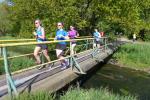 Vollen Lobes &uuml;ber die ausgemessenen und markierten Laufstrecken ging es durch die Gommeraner Seenlandschaft.