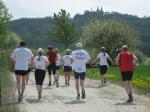 Das Etappenziel nach 24,5 km war am ersten Tag die schöne Huysburg. 