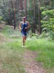 Torsten absolviert die 6 Kilometer lange Laufdisziplin in 24:23 Minuten. 