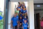 Mit 31 Teilnehmern war das Trainingslager-Wochenende der Gaensefurther Sportbewegung gut besucht. Laufcoach Uwe Haake (grünes Shirt) fühlte sich sofort aufgenommen und versprach, die lustige Truppe auch mal in Staßfurt beim Lauftreff zu besuchen.