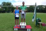 Doppelerfolg für die Bode-Runners über 13,6 km in der Altersklasse m60 durch Dirk Meier und Jens-Uwe Börner.