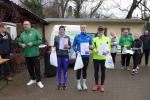 Bei den Damen über 6,1 Kilometer siegte Viktoria Kolchyk vor den beiden Bode-Runners Anja Kroner (2. Platz) und Katrin-Winkler Hindricks (3. Platz). Auch sie durften sich nach der Anstrengung mit einer leckeren Forelle stärken.