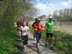 Ab Bernburg an der Saale entlang