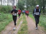 Für die 8km Strecke hatte sich Sylvia Köhn (l.) entschieden.