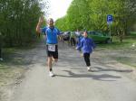 Triathlet Thomas Vetter nutzte den Lauf zur Vorbereitung der Wettkämpfe in seiner Sportart.