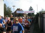 Dichtes Gedränge am Start über 6 km. Mit dabei Dirk Meier, Ina Schöler , Jana Bieganski und Sabine Börner.