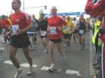 Während Dirk Meier schon Erfahrung mit Marathonläufen hat, war es für Michael Karg in Leipzig ein Debüt.