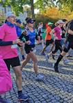 Sandra Homann nach dem Start des Halbmarathons in Magdeburg. Bei perfekten Wettkampfbedingungen gelang ihr in dem starken Starterfeld ein zweiter Platz in der W45!