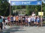 Start zum 4. Bodfeldlauf mit 6 Gaensefurther Sportlern.