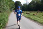 Olaf Bothe nutzt die schöne Laufstrecke im Selketal, um sich den letzten Schliff für den Berlin-Marathon zu holen.