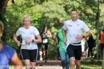 Sibylle und Jörg Schäper (weiße Tshirts) absolvierten die 9,5 Kilometer Distanz.