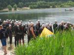 Unter den Startern am Oldenstädter See waren auch die Gaensefurther Triathleten Martin Wille und Steffen Schöler.